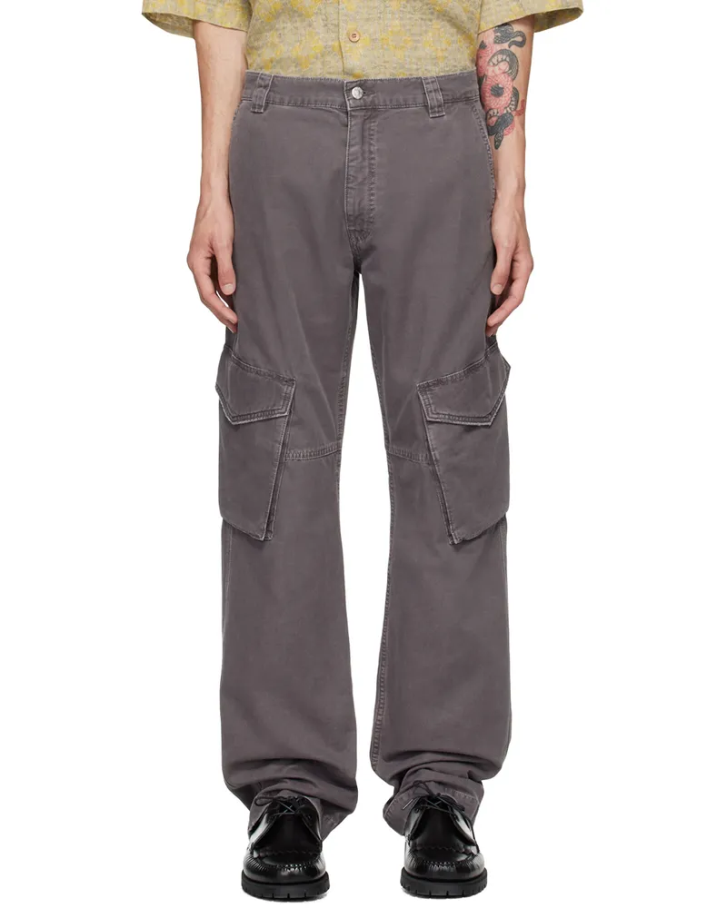 Hope Gray Rush Cargo Pants Granite