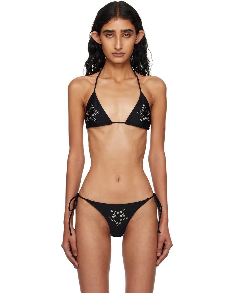 Miaou Black Kauai Bikini Top Black