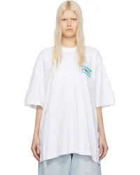 VETEMENTS White 'My Name Is ' T-Shirt White