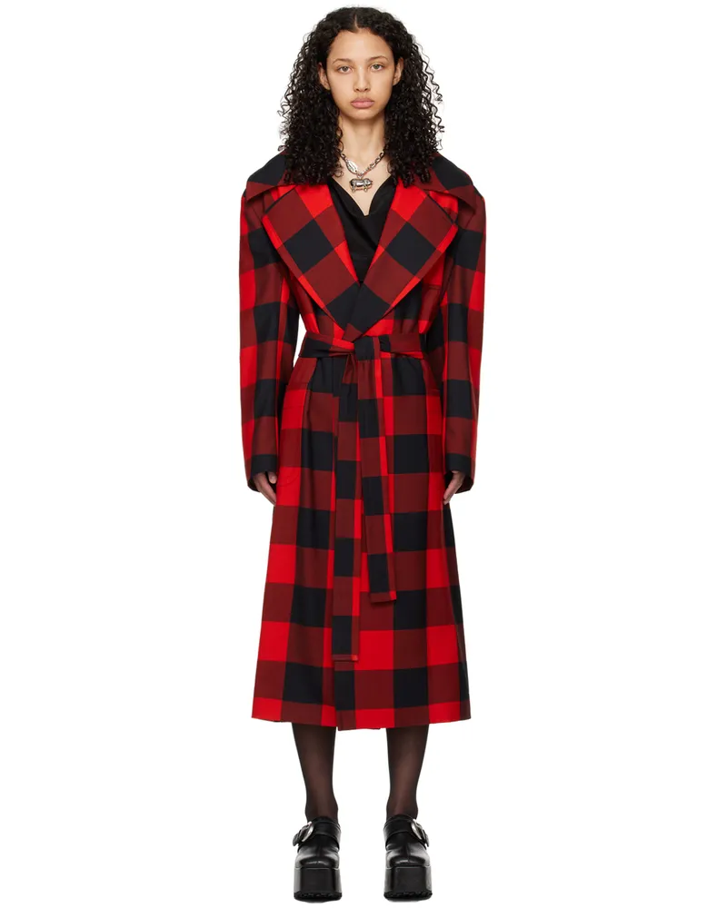 Vivienne Westwood Red Paulina Coat H208