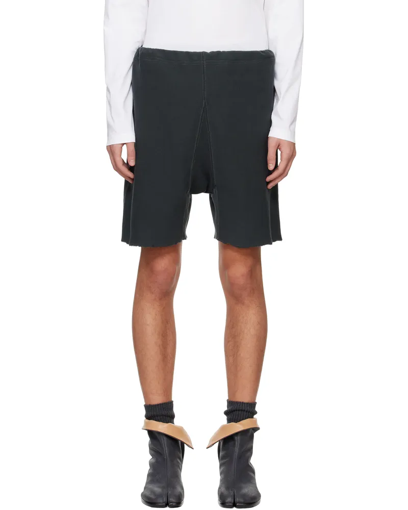 Maison Margiela Gray Raw Edge Shorts 969