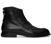 SSENSE Exclusive Black Carnaby Morgan Zip-Up Boots