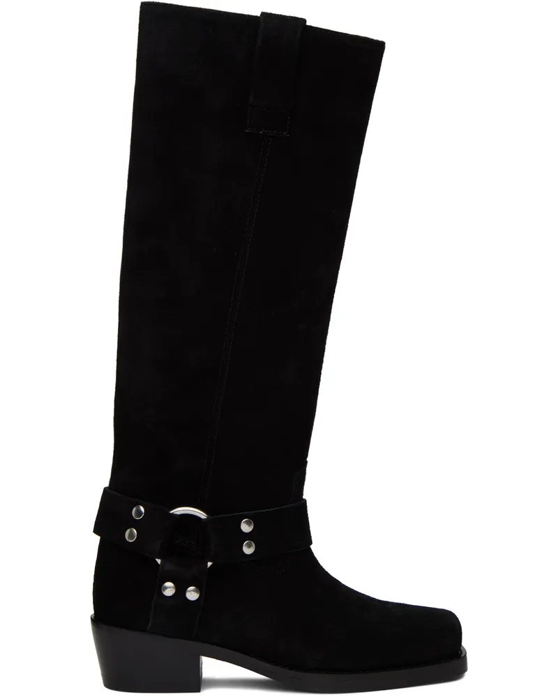 Paris Texas Black Roxy 45 Tall Boots Black
