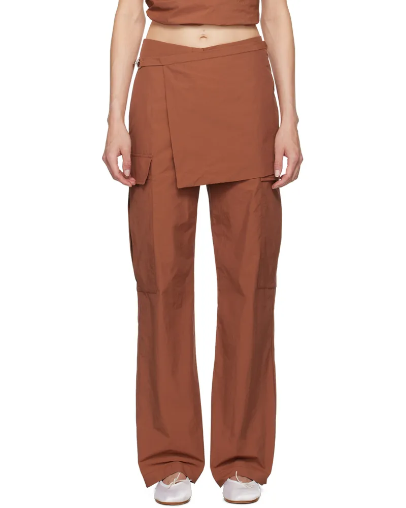 Paris Georgia Burgundy Elliot Trousers Spice