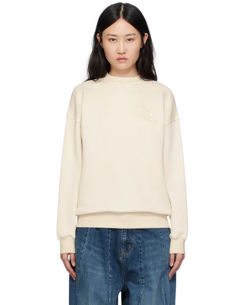 Soulland Off-White Koda Sweatshirt White