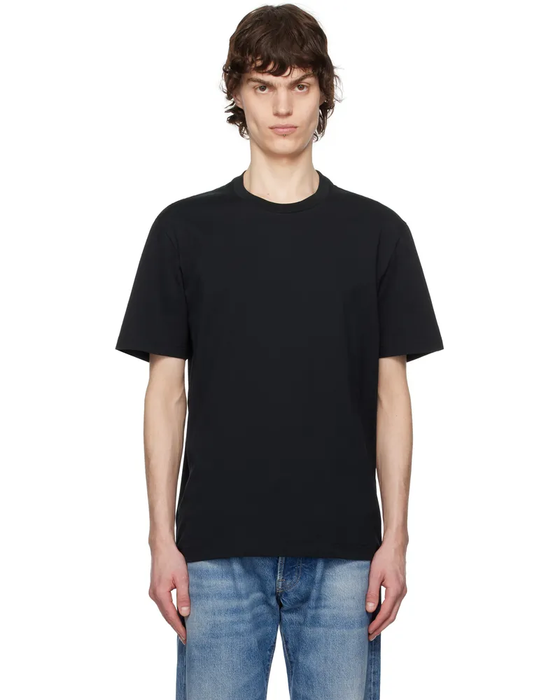 Brioni Black Crewneck T-shirt 1000