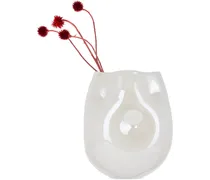 White Small Collison Vase