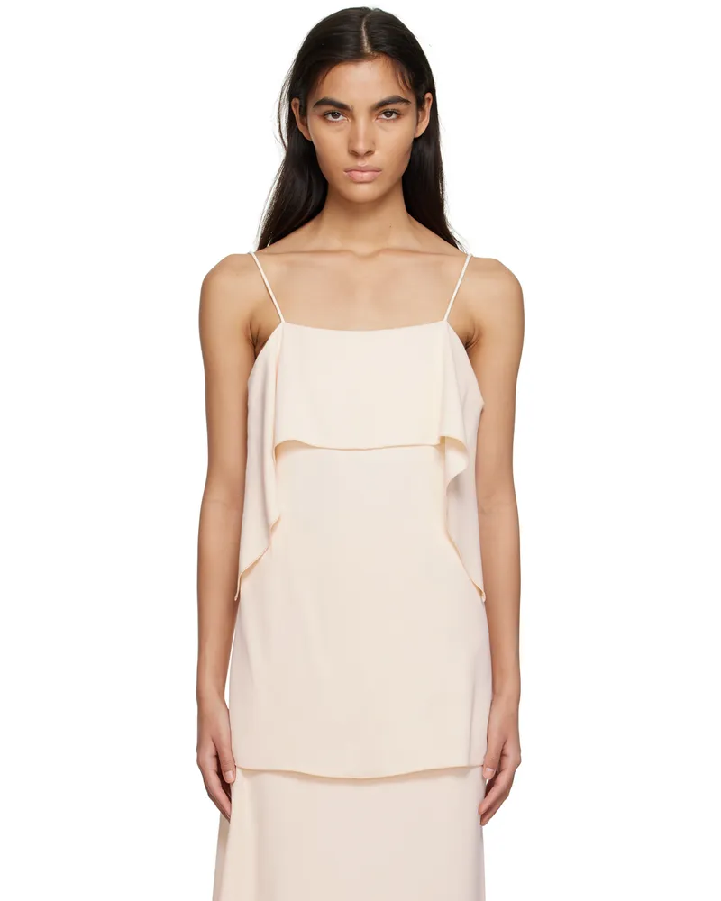 Totême Pink Layered Tank Top Blush