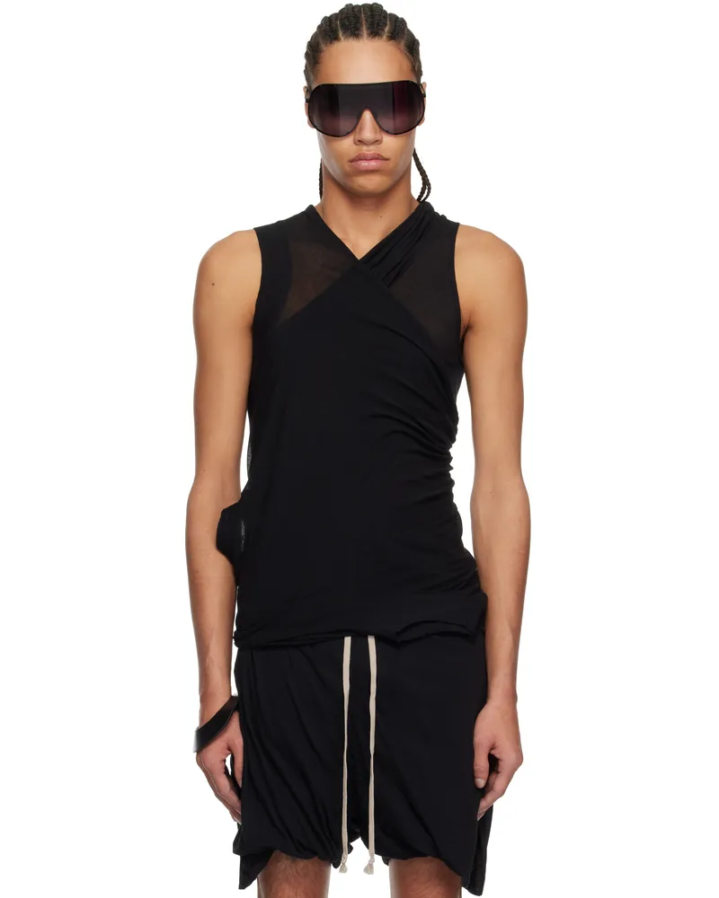 Rick Owens Black Hollywood Banana Tank Top 09
