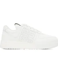 Givenchy White G4 Low Sneakers 100-white