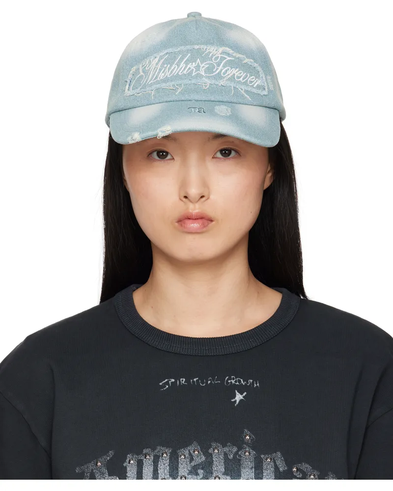 MISBHV Blue 'Forever' Denim Cap Blue