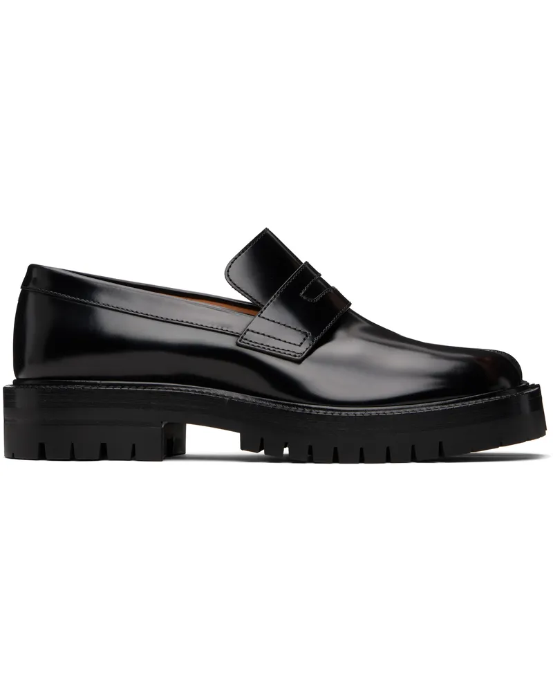 Maison Margiela Black Tabi Loafers H8396