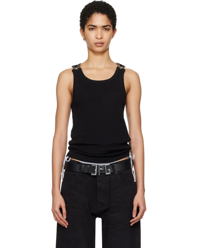 Jean Paul Gaultier Black 'The Straps' Tank Top 00