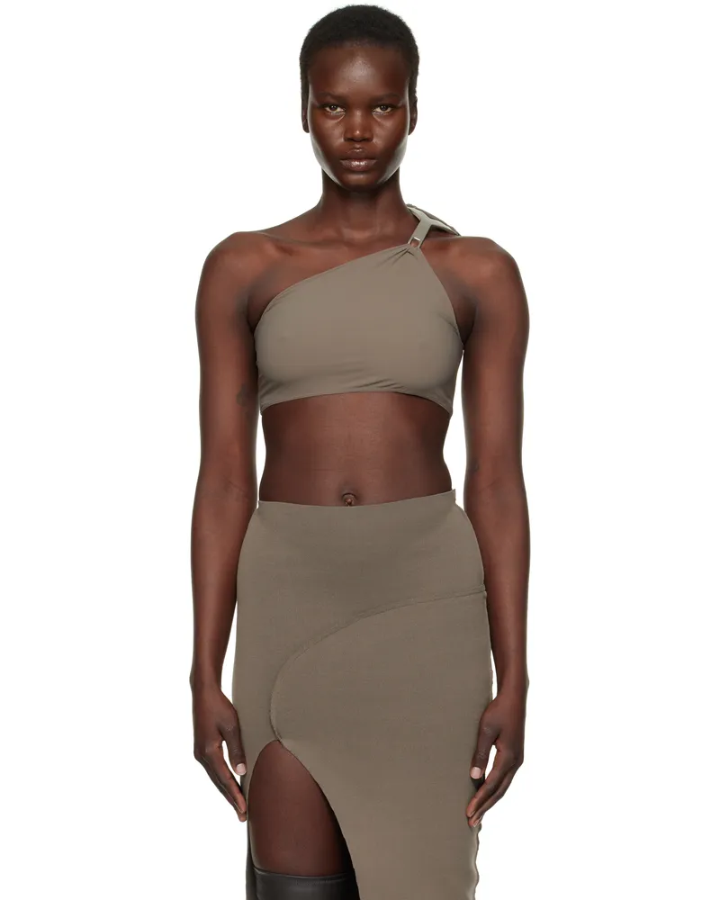 Rick Owens Gray Hollywood Hydra Bikini Top 34