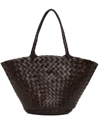 Dragon Diffusion Brown Egola Tote Dark