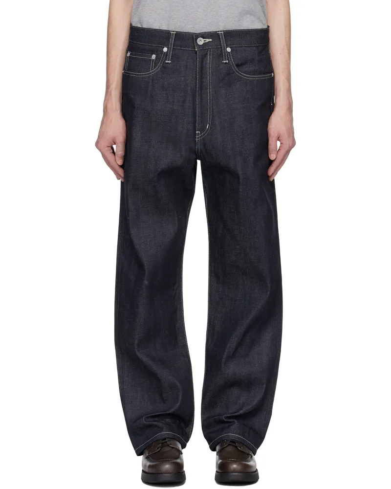 Neighborhood Navy Rigid DP Basic Jeans Indigo
