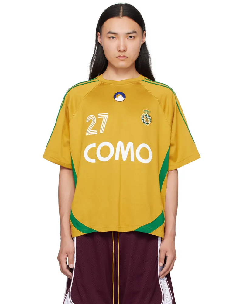 RHUDE Yellow 'Rhude 27' Jersey Yellow