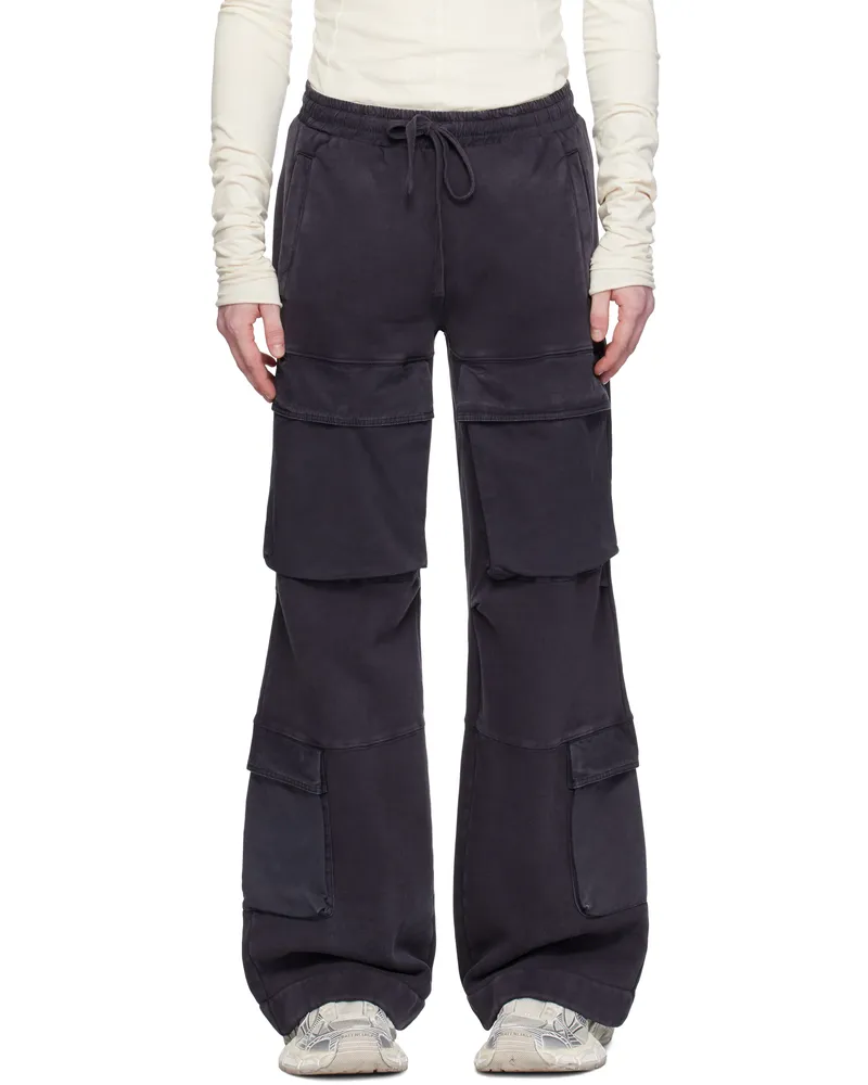 Entire Studios Navy Utility Cargo Pants Ink