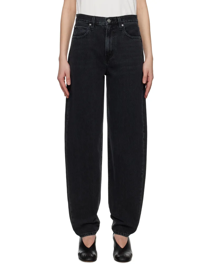 Frame Denim Black 'The Narrow' Jeans Dthv