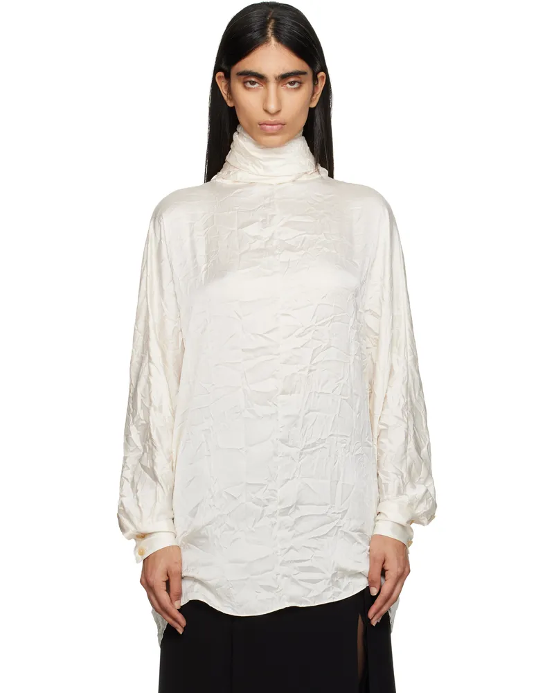 KHAITE Off-White Bex Top 103