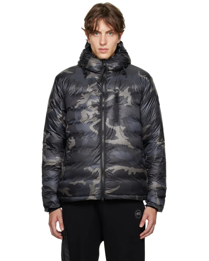 Canada Goose Black Lodge Down Jacket Black