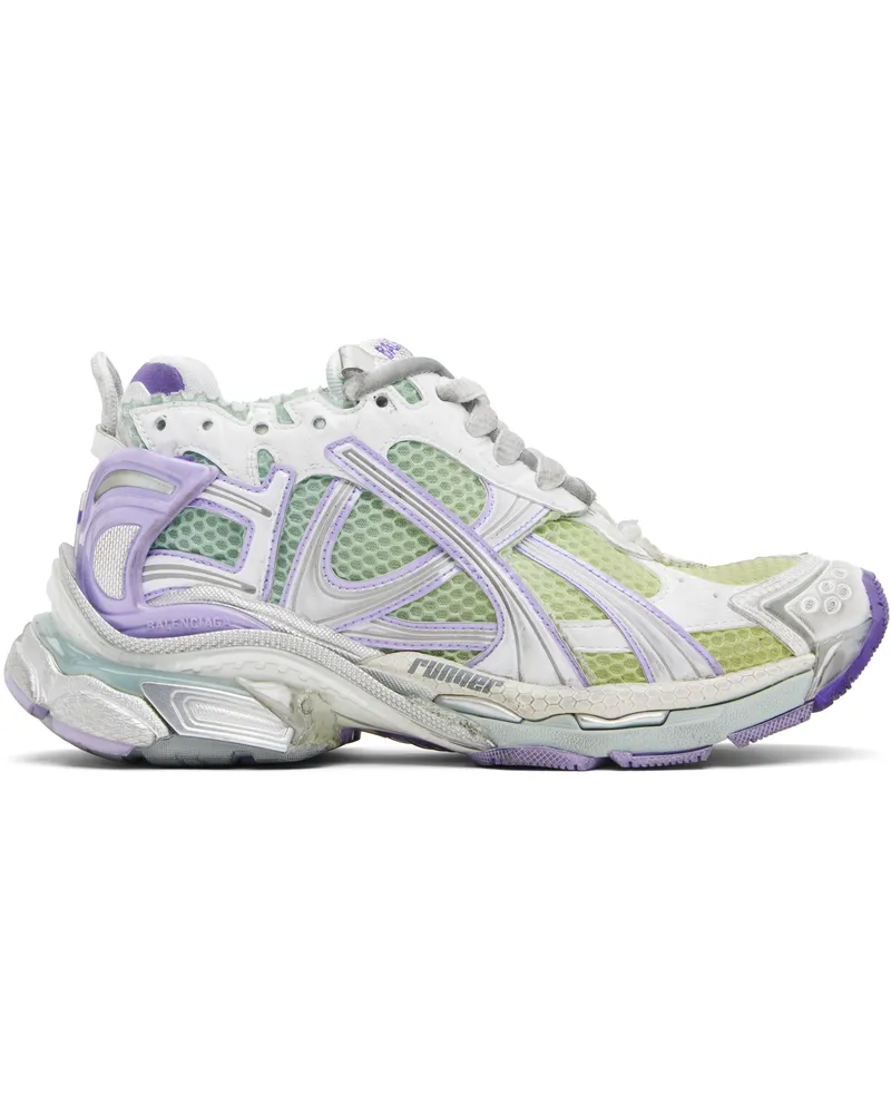 Balenciaga Multicolor Runner Gradient Sneakers 9157