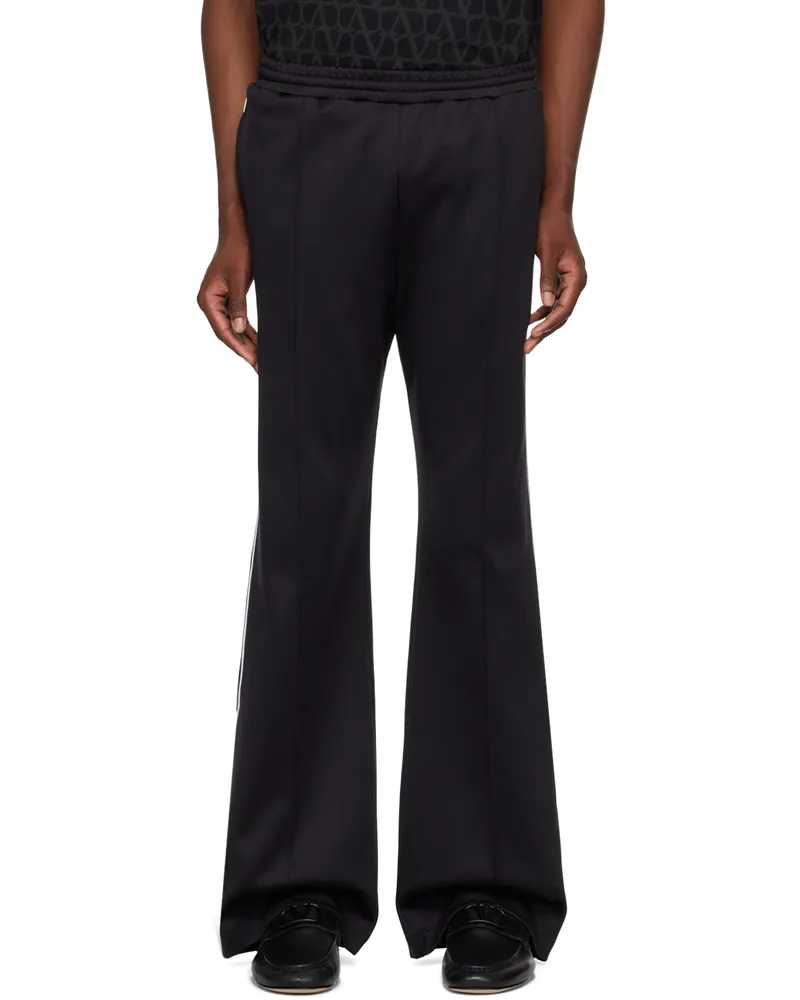 Valentino Garavani Black Drawstring Sweatpants 0na