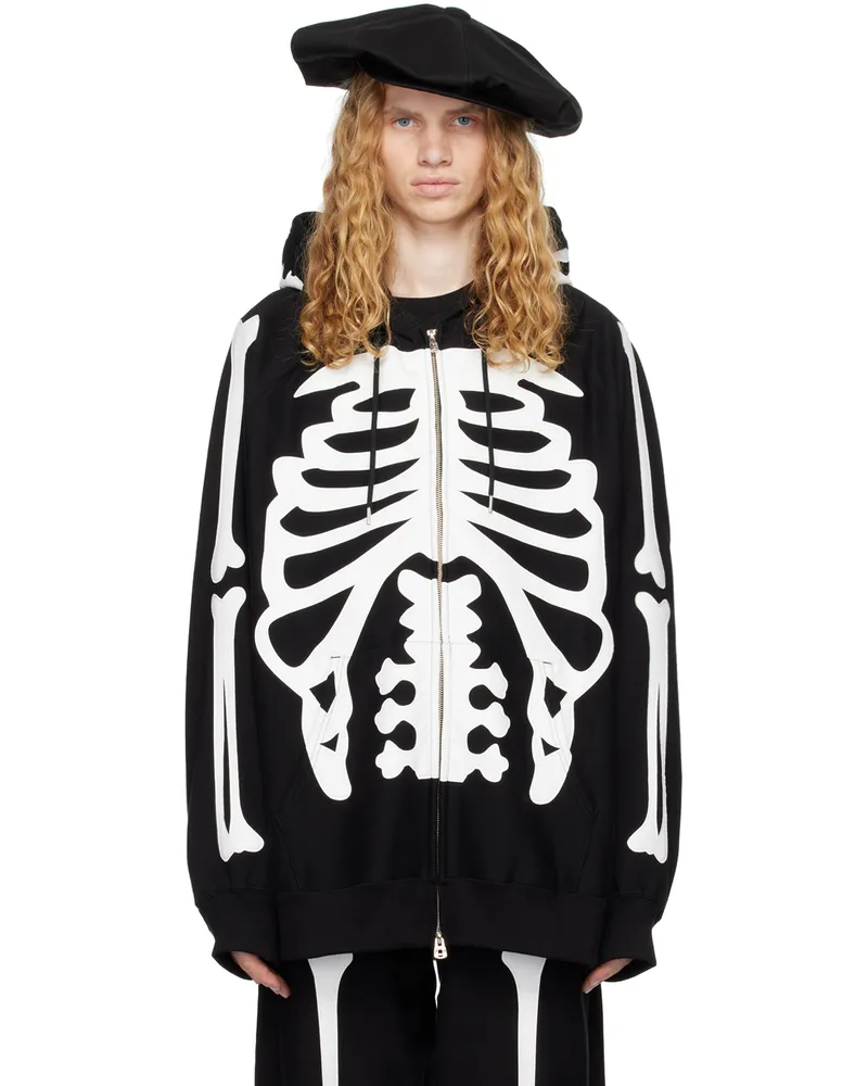 TheSoloIst Black Full Zip Hoodie Black