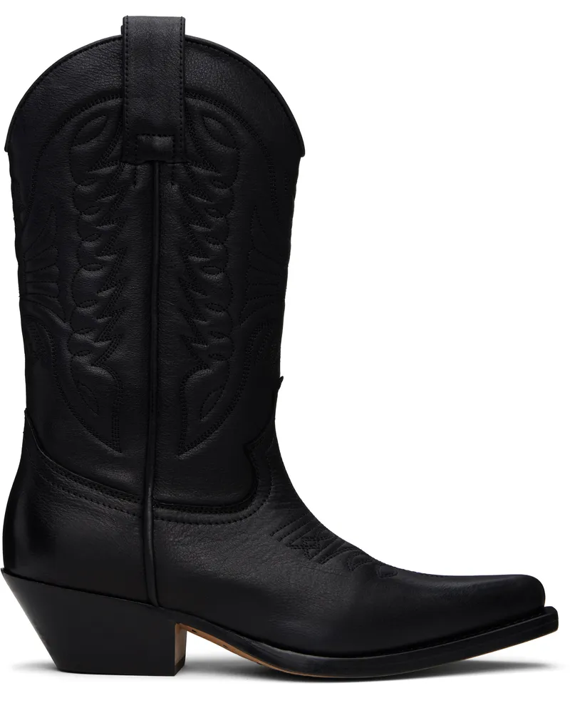 Maison Margiela Black Texas Boots T8013