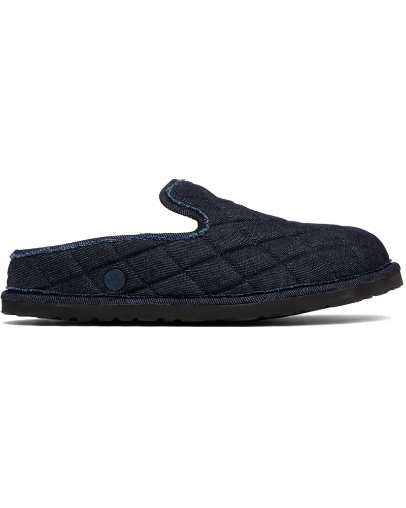 Birkenstock Navy 1774 Eliscu Denim Slip-On Loafers Dark