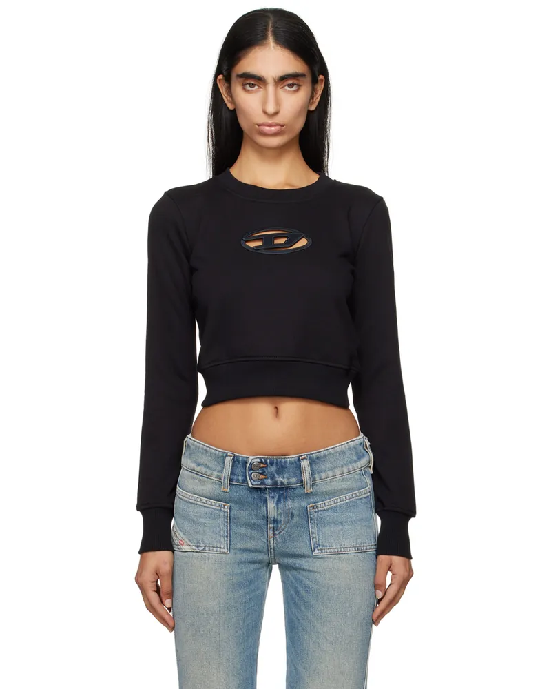 Diesel Black F-Slimmy-Od Sweatshirt 9xx