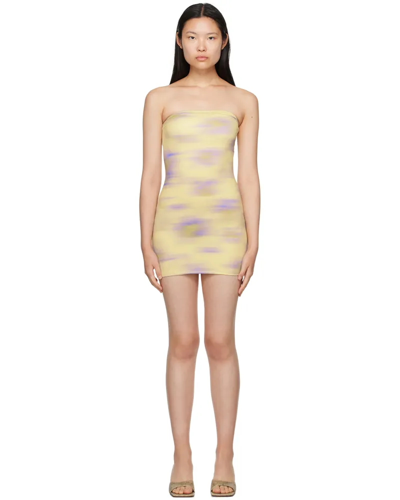 BINYA Yellow Alma Minidress Cayena