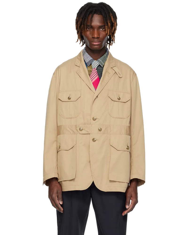 Engineered Garments Beige Folk Blazer Sd053