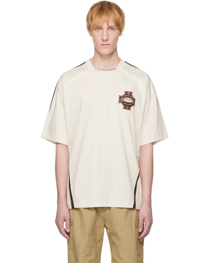 Wooyoungmi Beige Graphic T-shirt Beige738e