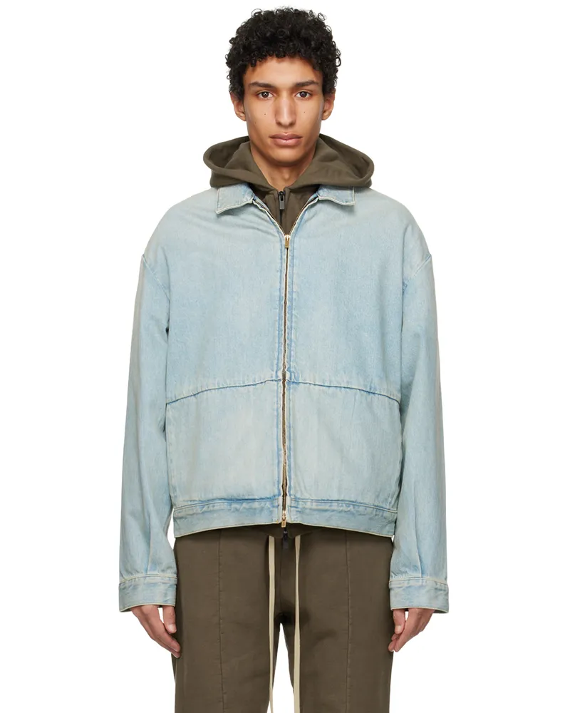 Fear of God Blue 8th Denim Jacket Light