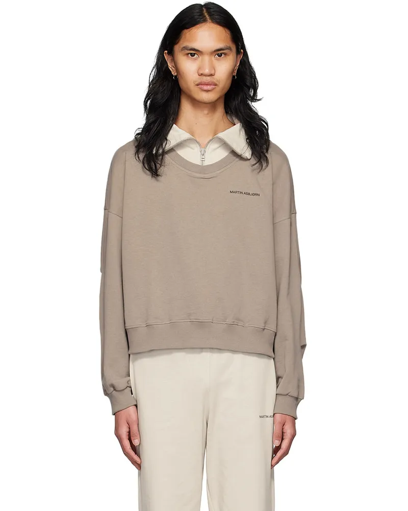 Martin Asbjorn Grey Austin Turtleneck Pumice
