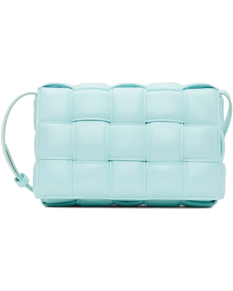 Bottega Veneta Blue Padded Cassette Shoulder Bag 3915