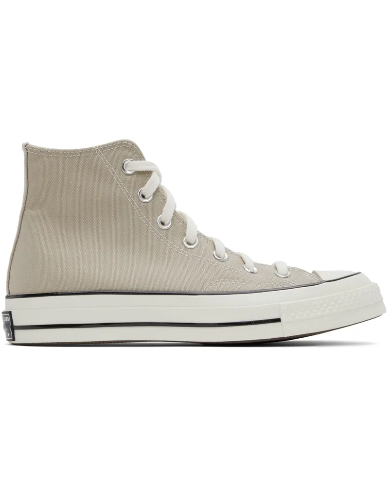Converse Grey Chuck 70 High Sneakers Papyrus