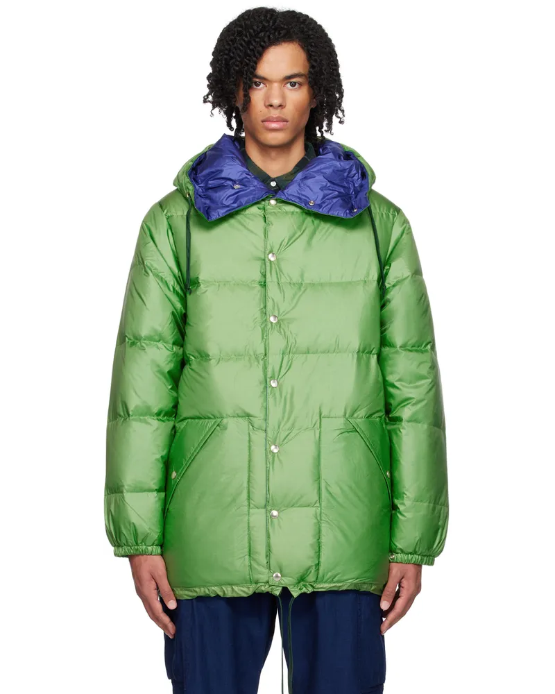 Beams Plus Green Expedition Down Jacket Kale