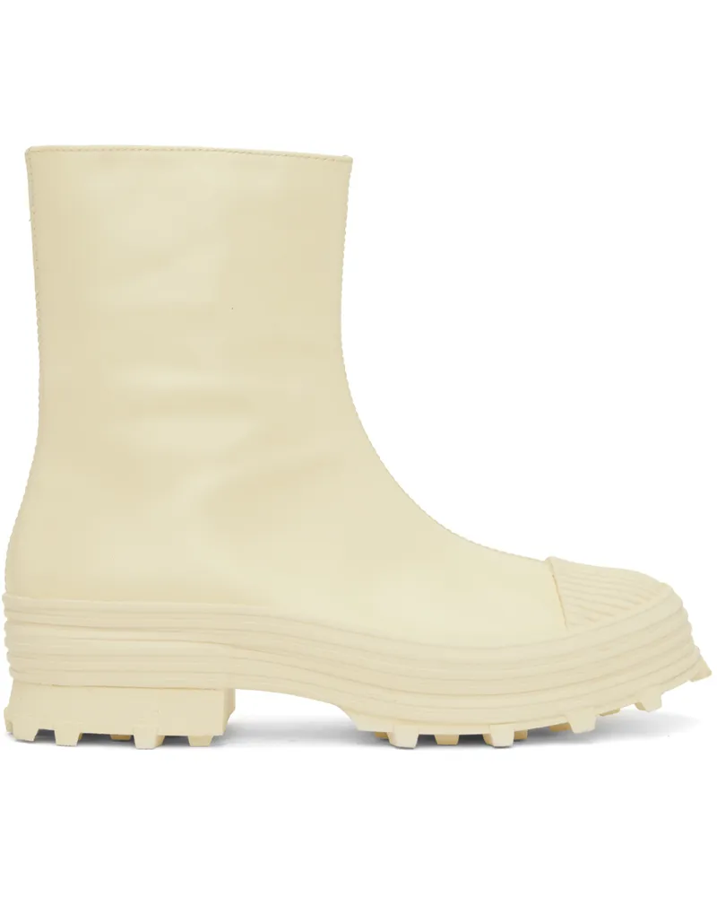 Camper Off-White Traktori Boots White