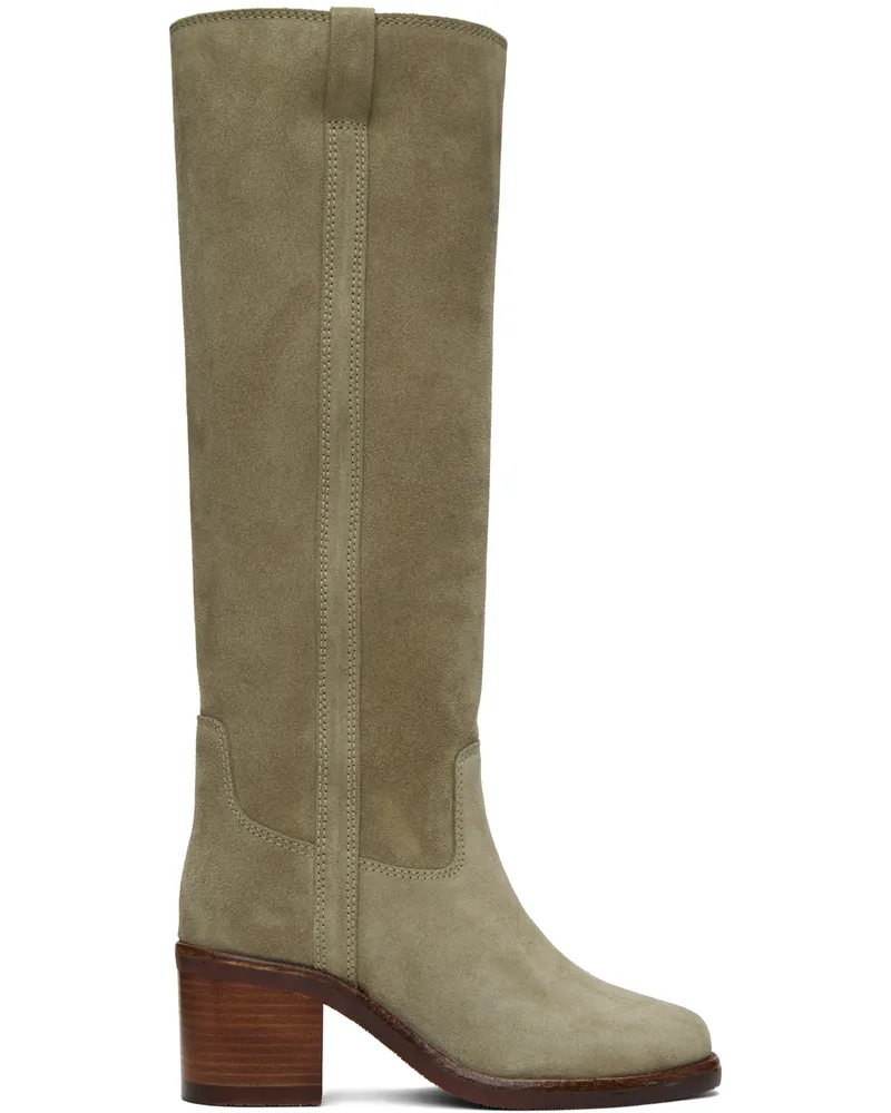 Isabel Marant Taupe Seenia Boots 50ta