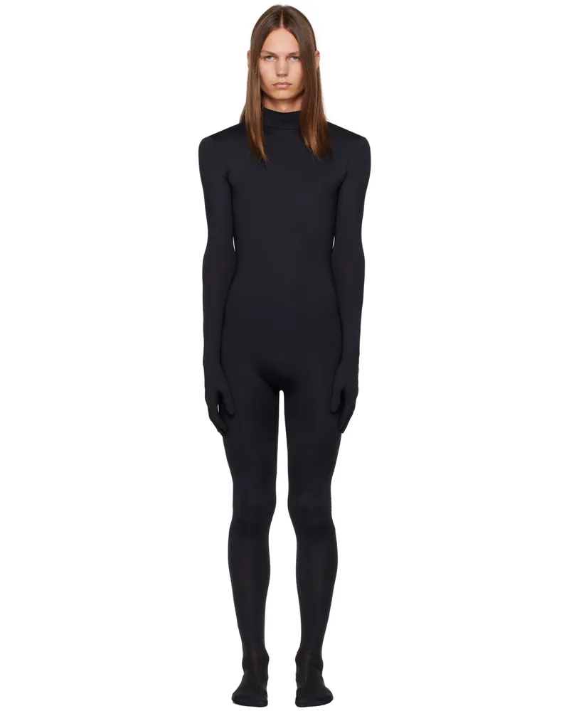 VETEMENTS Black Blackout Jumpsuit Black