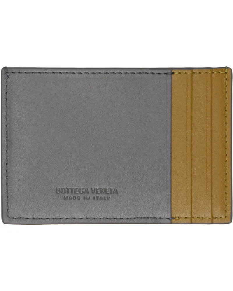 Bottega Veneta Gray Cassette Credit Card Holder 1343