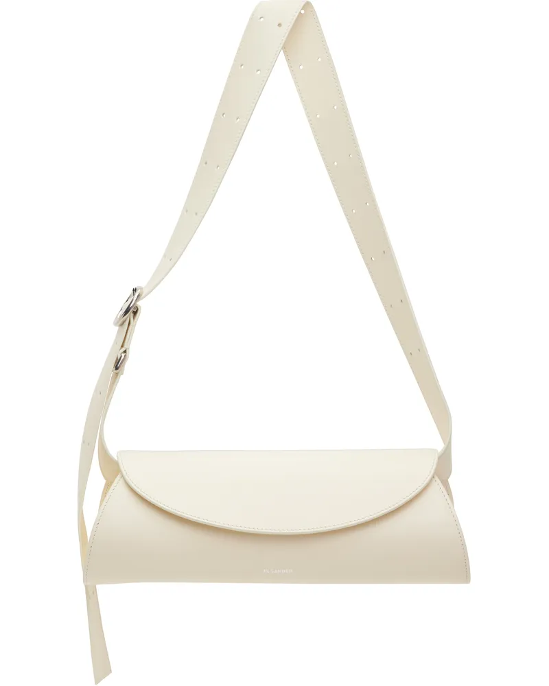 Jil Sander Off-White Cannolo Small Bag 106