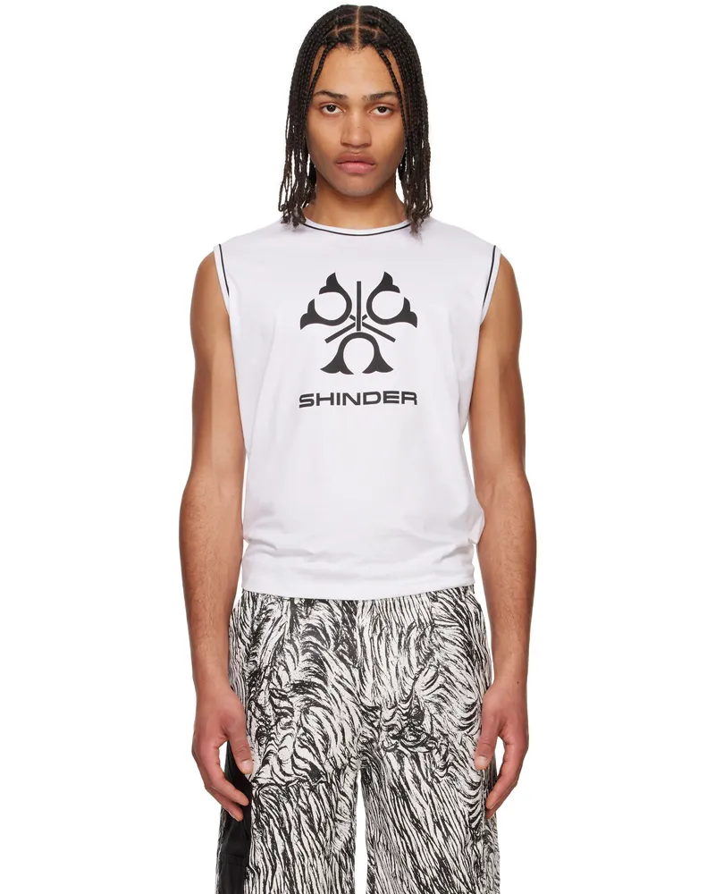 Olly Shinder White Kin Tank Top 30337147