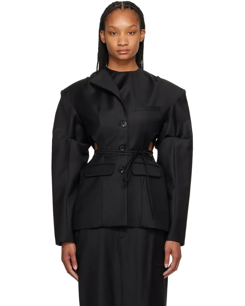 SRVC Black Staff Blazer Black