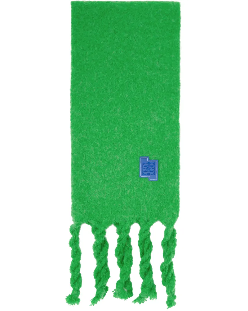 Adererror Green Albert Else Muffler Scarf Green