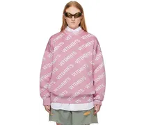 Pink Jacquard Sweater