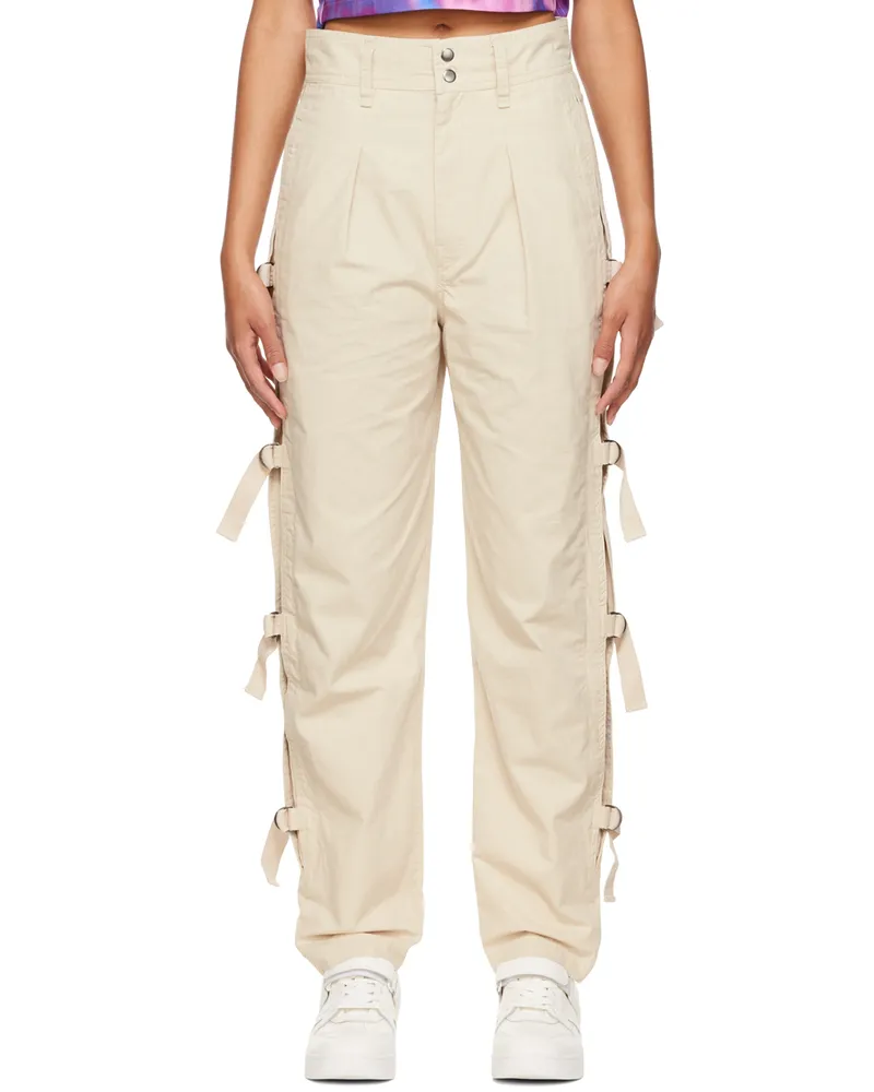 Étoile Isabel Marant Beige Keowina Trousers 23ec
