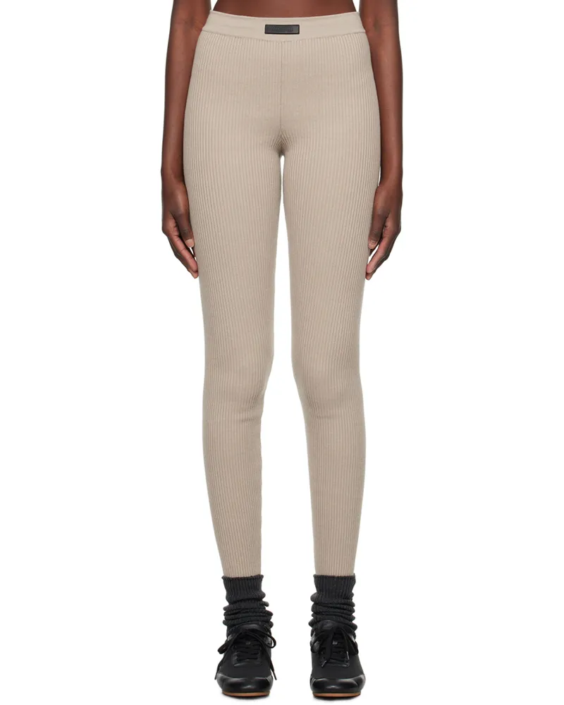 Fear of God Beige Patch Leggings Core